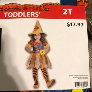 Toddler scarecrow Halloween costume